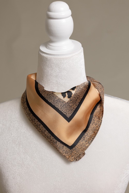 Leopard Print Scarf