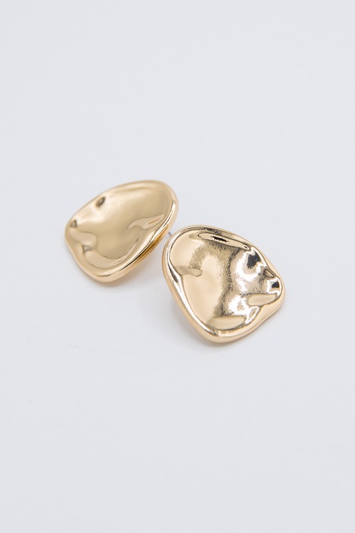 Statement Stone Earrings, Gold - 4K7A1894.jpg