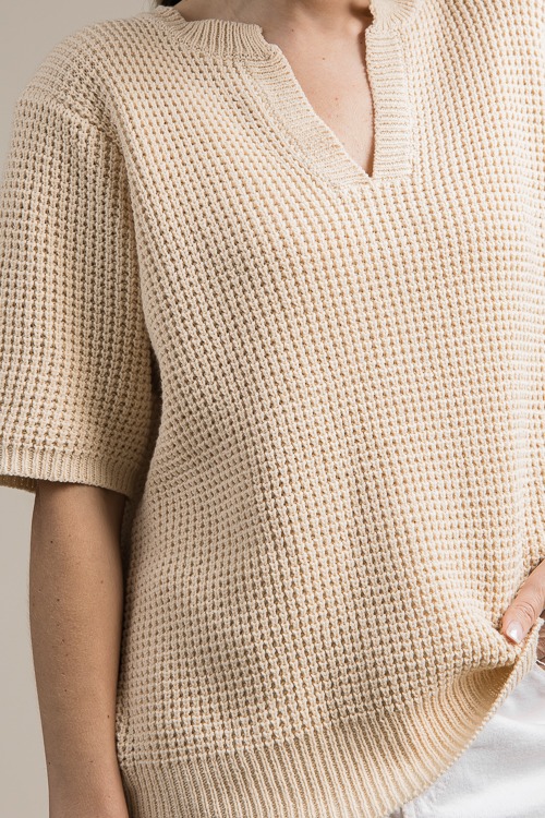 Notch Neck SS Sweater, Natural - 4K7A1910.jpg