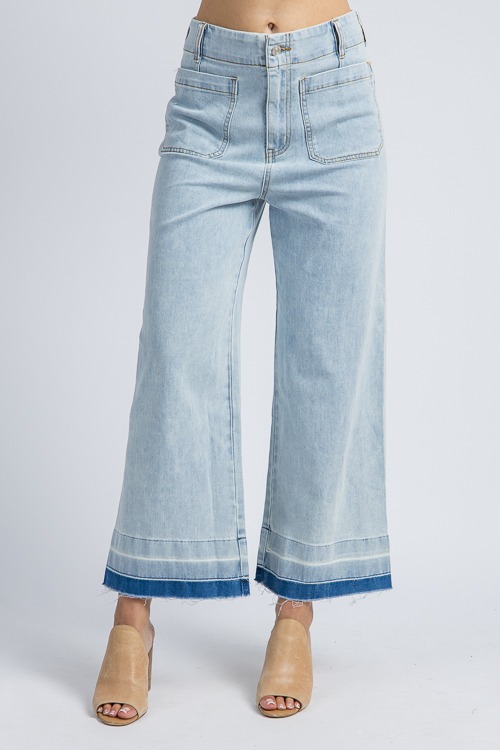 Serena Patch Pocket Jeans