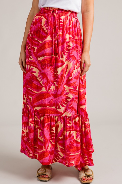 Leaf Print Maxi Skirt, Pink - 4K7A2007h.jpg