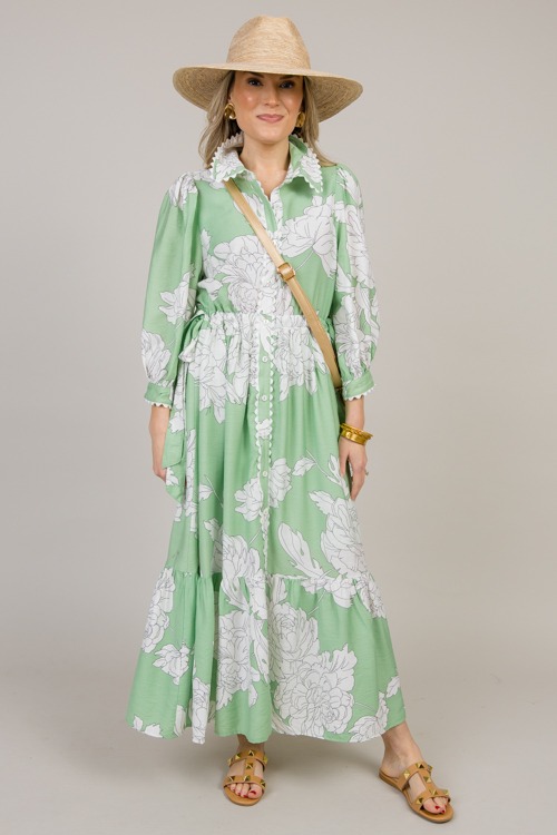 Double Tie Floral Midi, Green - 4K7A2089.jpg