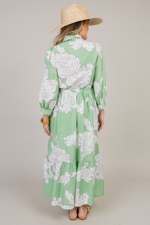 Double Tie Floral Midi, Green - 4K7A2102.jpg