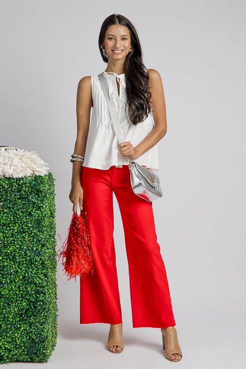 Raw Hem Wide Leg Pants, Red - 4K7A2156p for top.jpg