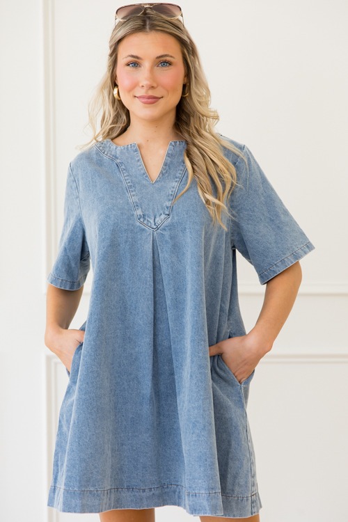 Sayla Denim Dress, Blue - 4K7A2262.jpg