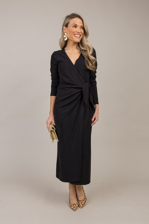 Rib Knit Wrap Midi, Black - 4K7A2295p.jpg