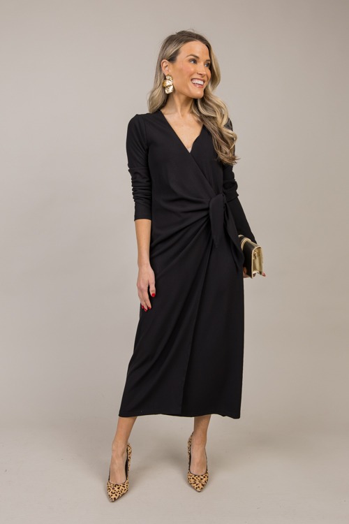 Rib Knit Wrap Midi, Black - 4K7A2297.jpg