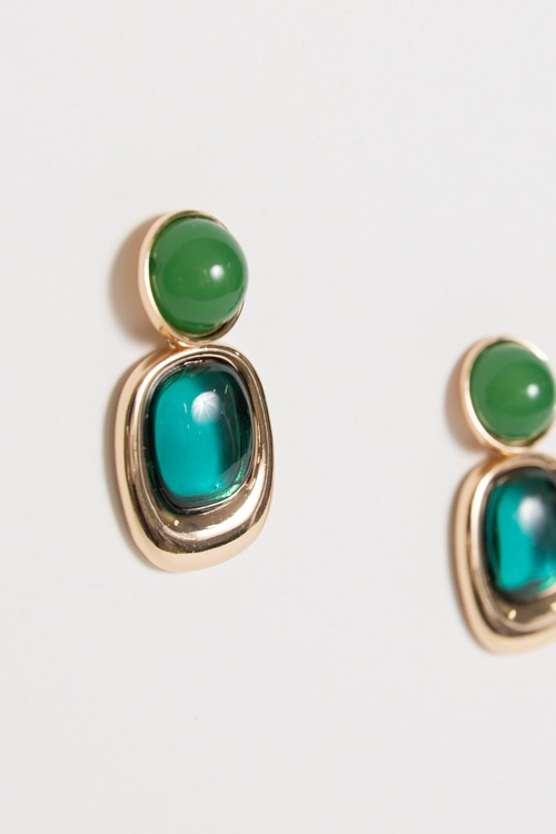 Gem Drop Earrings, Green - 4K7A2385-2.jpg