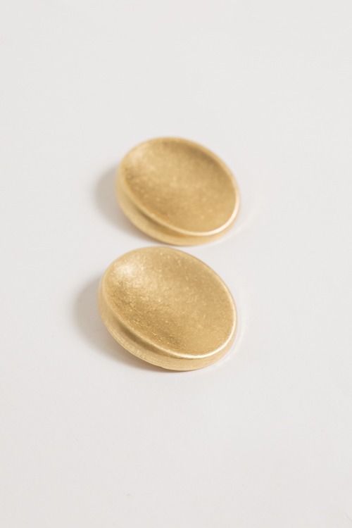 Statement Oval Earrings, Gold - 4K7A2394-2.jpg