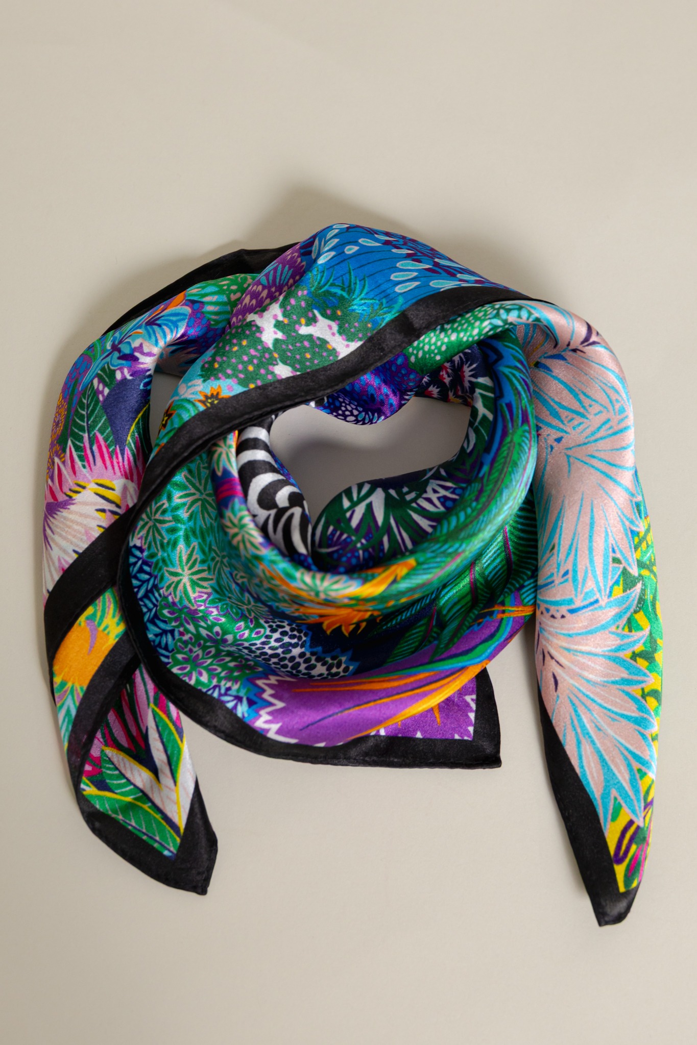 Botanic Scarf, Blue