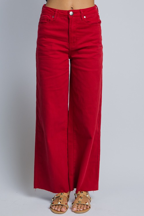 Raw Hem Wide Leg Pants, Garnet - 4K7A2586p.jpg