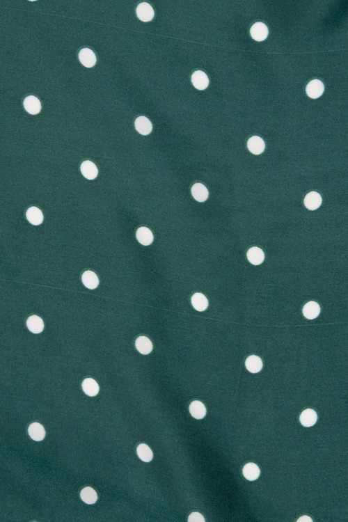 Cindy Polka Dot Scarf, Green - 4K7A2602.jpg