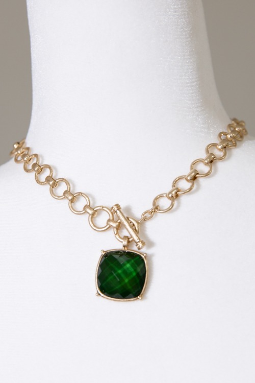 Gemma Stone Necklace, Green - 4K7A2882.jpg