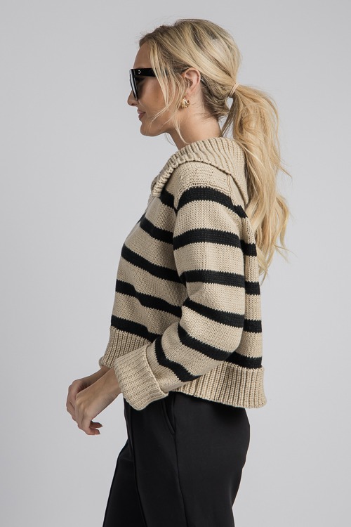 Collared Stripe Sweater, Beige/ - 4K7A2884.jpg