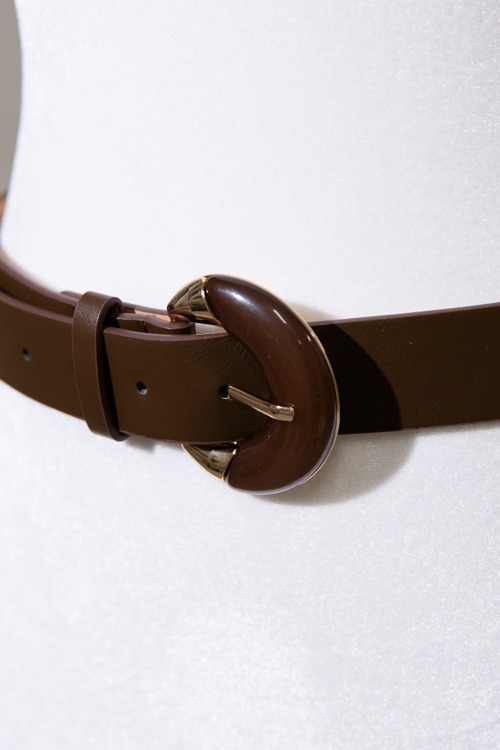 Crescent Buckle Belt, Brown - 4K7A2912.jpg