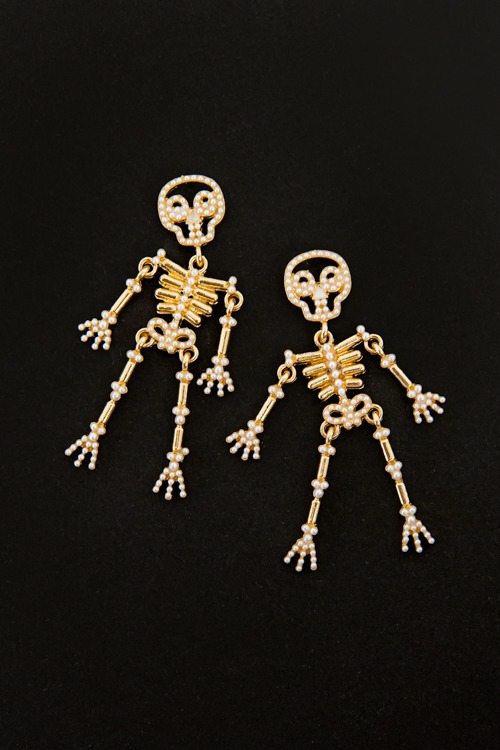 Skeleton Pearl Earrings - 4K7A3237-Edit-Edit.jpg
