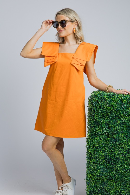 Paper Rings Dress, Orange - 4K7A3399.jpg