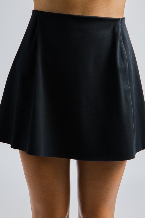 Spanx Core Luxe Skort, Black