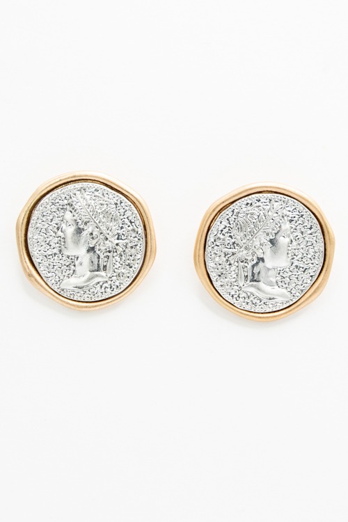 Cressida Coin Earring