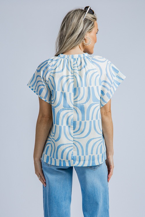 Fletcher Print Top, Light Blue - 4K7A3875.jpg