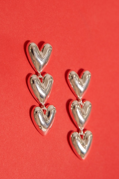 Heart Drop Earring, Silver - 4K7A3924.jpg