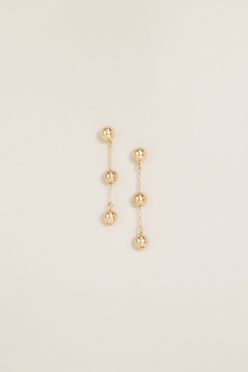 Golden Drop Earring