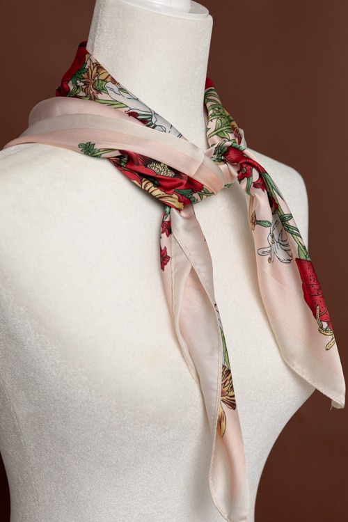 Mckenzie Silk Scarf, Cream Floral - 4K7A3989.jpg