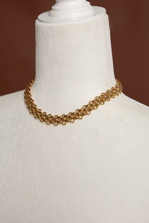 Mabel Chain Necklace, Gold - 4K7A3997.jpg