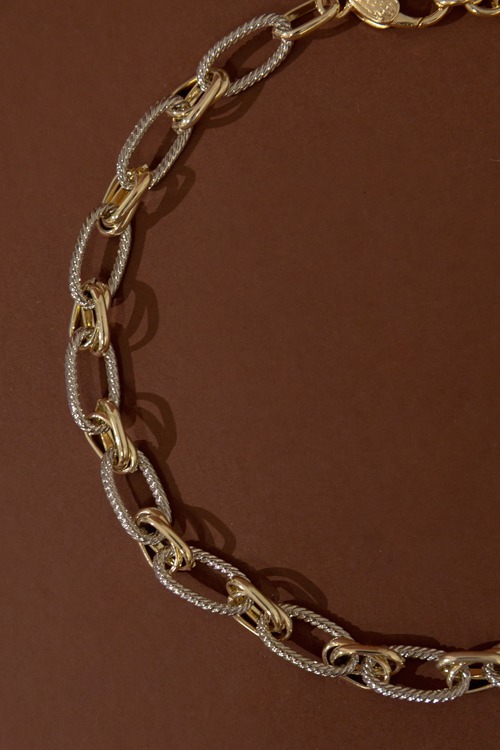 Moira Chain Necklace, Two-Tone - 4K7A4044.jpg