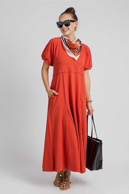 Raw Trim Knit Maxi, Rust - 4K7A4230.jpg