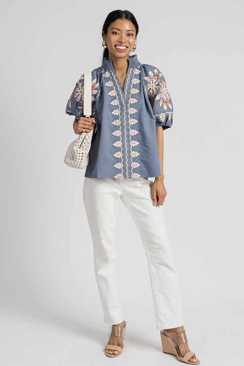 Embroidery Texture Top, Blue - 4K7A4266.jpg