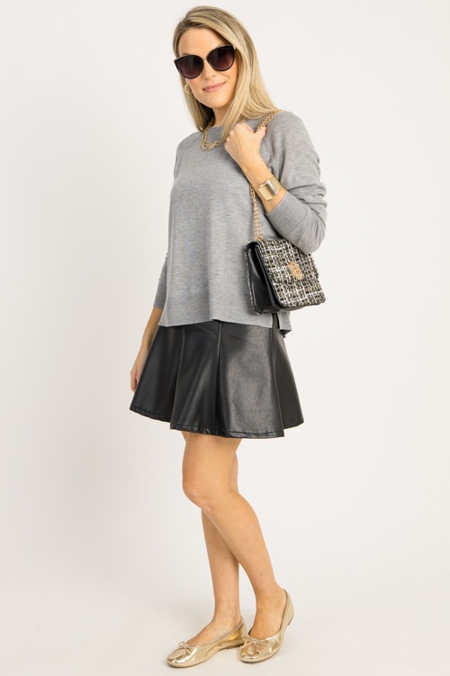 Leather Flare Mini Skirt, Black - 4K7A4291.jpg