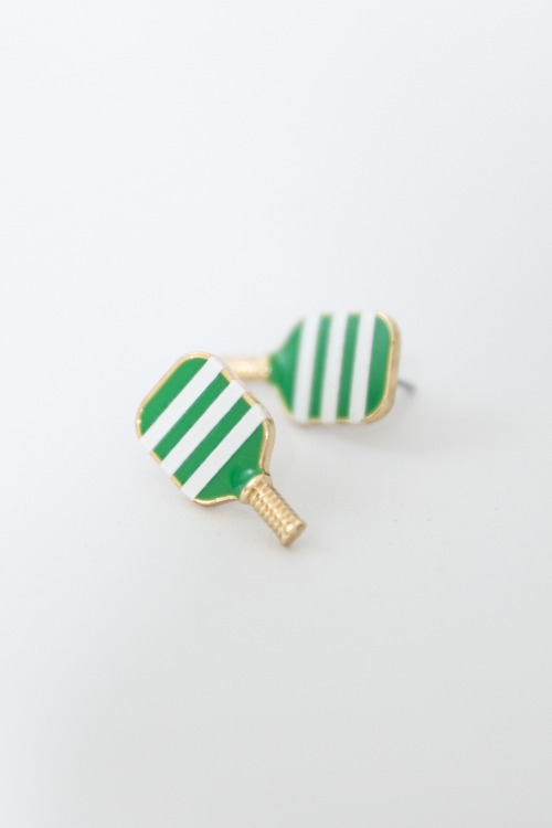 Ace Earring, Green