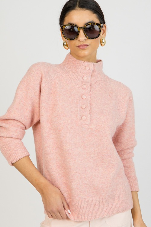 Button Neck Sweater, Pink - 4K7A4379.jpg