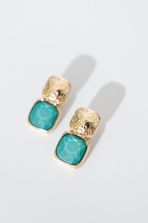 Gemma Stone Earring, Light Green - 4K7A4416.jpg