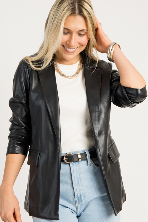 Adeline Leather Blazer, Black - 4K7A4417.jpg