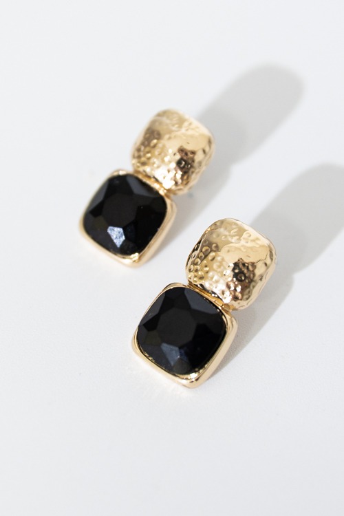 Gemma Stone Earring, Black - 4K7A4426.jpg