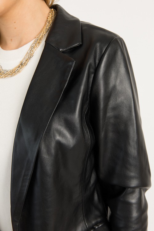 Adeline Leather Blazer, Black - 4K7A4433.jpg