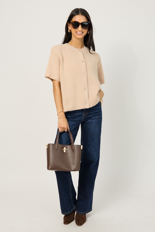 Imogen SS Cardigan, Beige - 4K7A4448.jpg