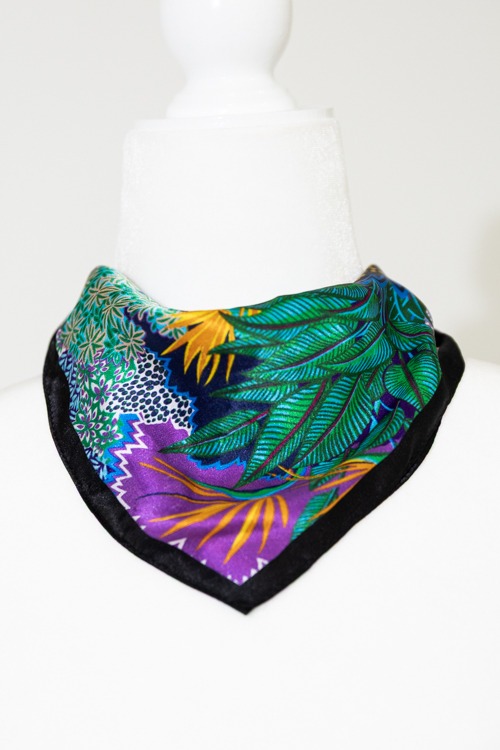 Botanic Scarf, Blue
