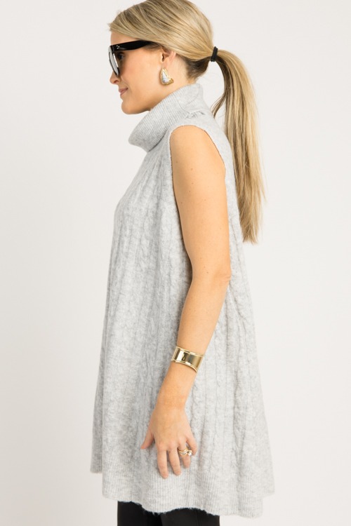 Cable Knit Sweater Tunic, H. Grey - 4K7A4462.jpg