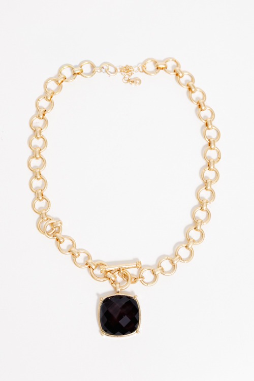 Gemma Stone Necklace, Black - 4K7A4465.jpg