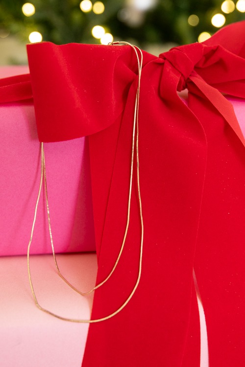 Andrea Chain Necklace, Gold - 4K7A4495.jpg