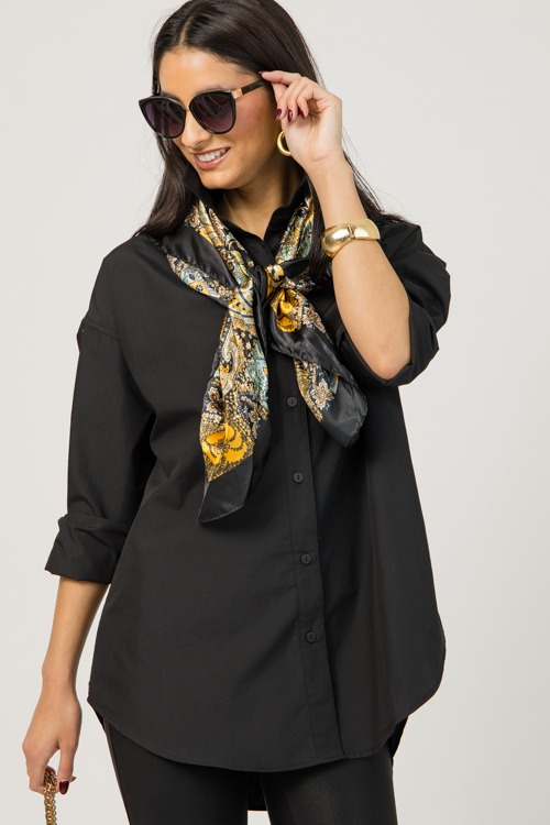 Oversized Tunic Shirt, Black - 4K7A4512.jpg
