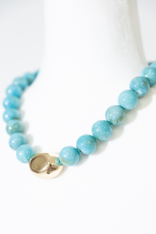 Marley Stone Necklace, Turquoise