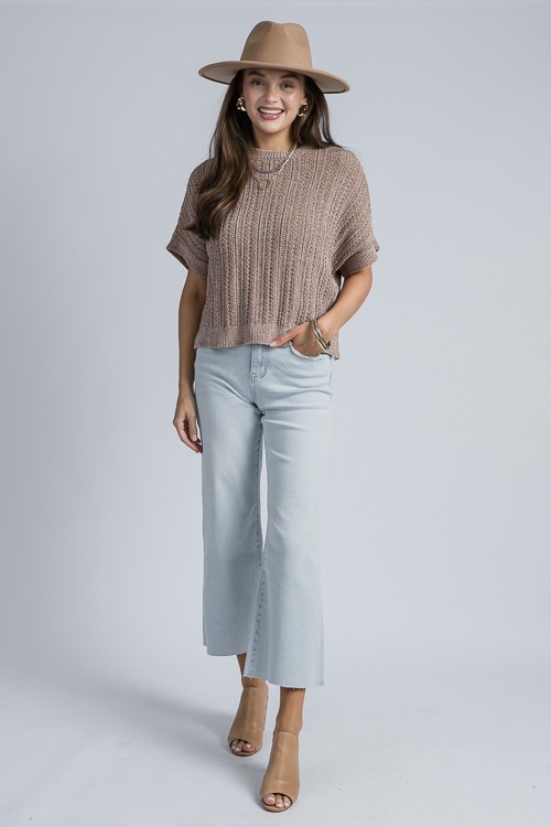 Chenille SS Sweater, Mocha - 4K7A4538.jpg