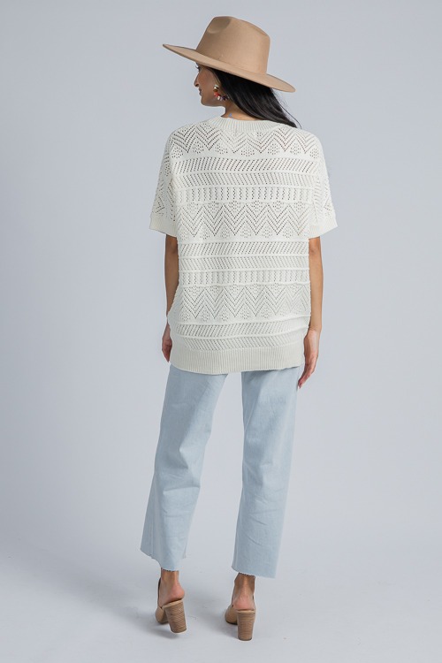 Slouchy Pointelle Sweater, Ivory - 4K7A4686.jpg