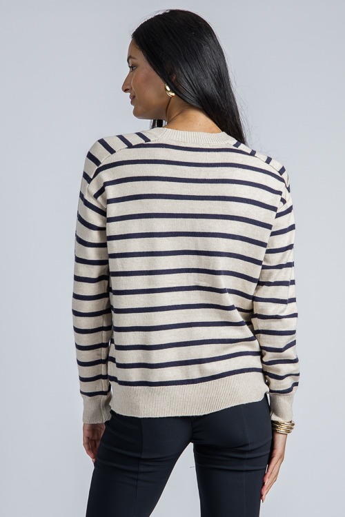 Franny Stripe Sweater, Oatmeal - 4K7A4841 crop mid thigh.jpg