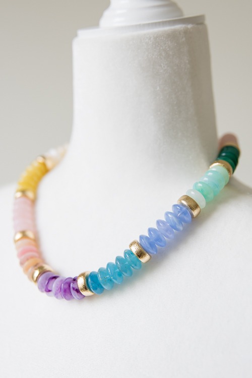 Stone & Textured Necklace, Lt - 4K7A4916.jpg