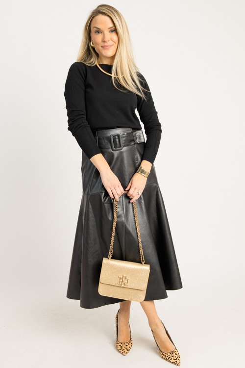 Belted Leather Midi Skirt, Black - 4K7A4927h skirt.jpg